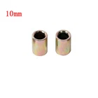 2x 10mm Shock Absorber Eyelet Bushing Reducer Sleeves 0.83" Length Motorcycle