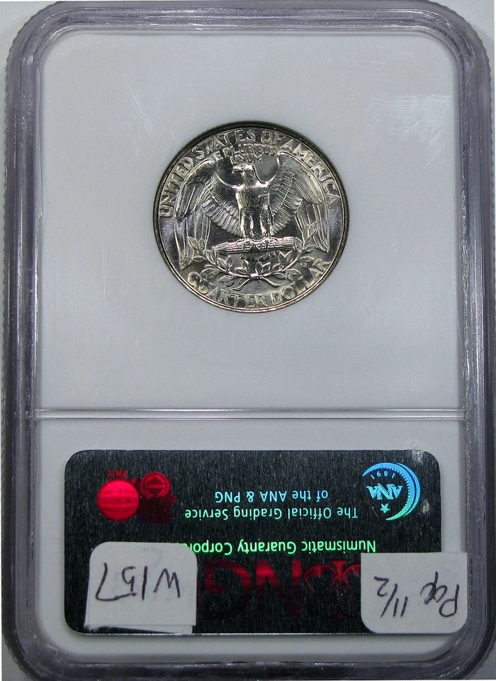 1992-P NGC MS66PL WASHINGTON ~ SCARCE POP 11/2 PROOFLIKE! - Image 4 of 4