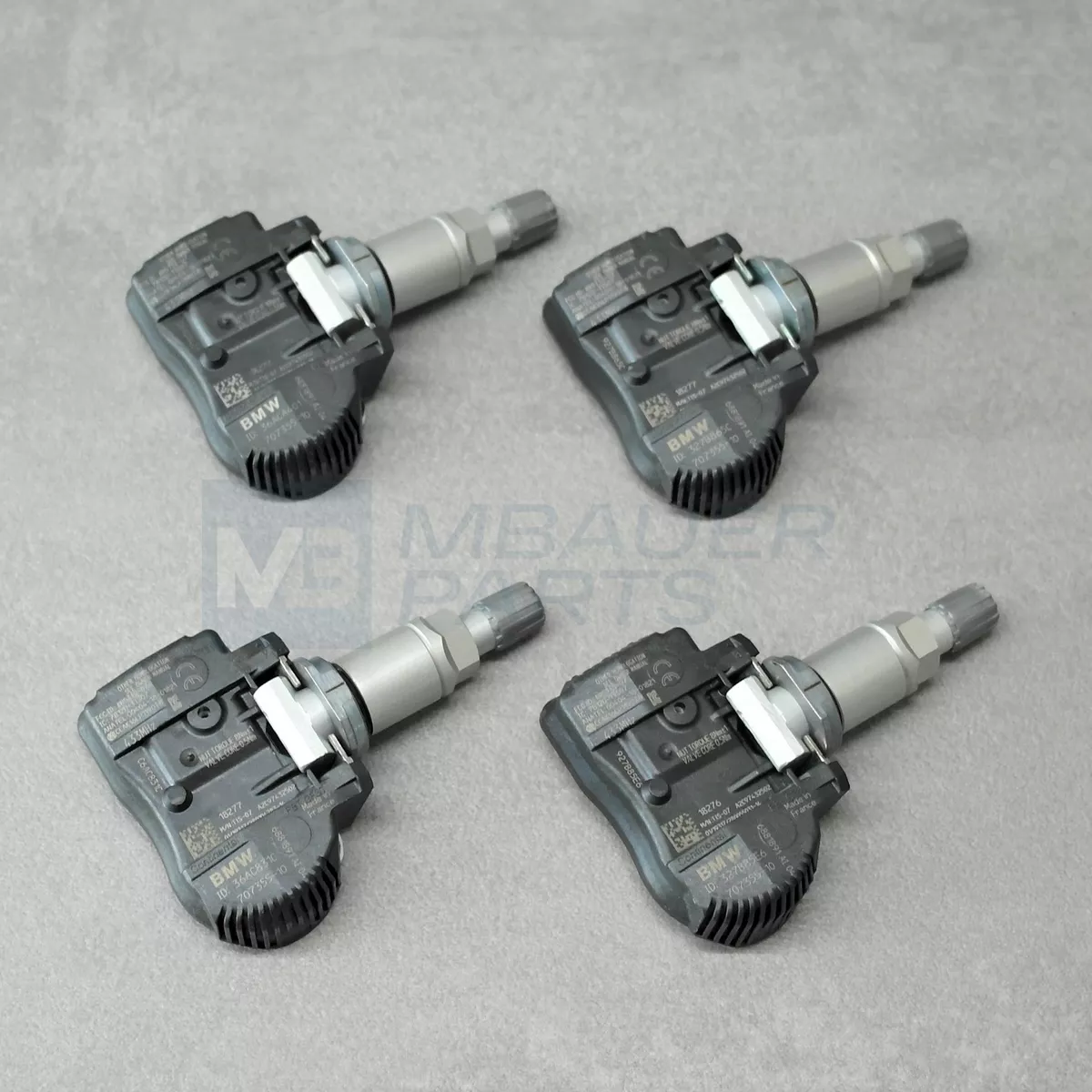 4x NEU Original TPMS RDKS Reifendrucksensor 6881891 BMW 1 2 3 4 X1 