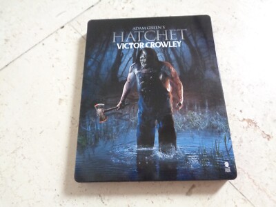 VICTOR CROWLEY - HATCHET 4 *rare* Blu-Ray STEELBOOK Adam Green