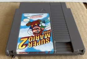 GREAT SHAPE Super Mario Bros 2 NES Nintendo Game Booklet Instruction Manual