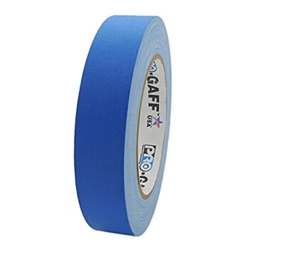 Pro Gaff RS161ELBL24X25 Gewebeband matt Blau 24mm x 22,8m