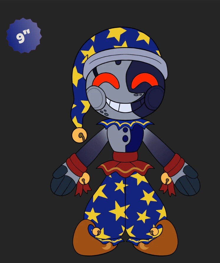 ファイブナイツ　フィギュア　fnaf サン&ムーン　youtooz YOUTOOZ * FNAF Moon (w/bells) * Five Nights at Freddys * 9in