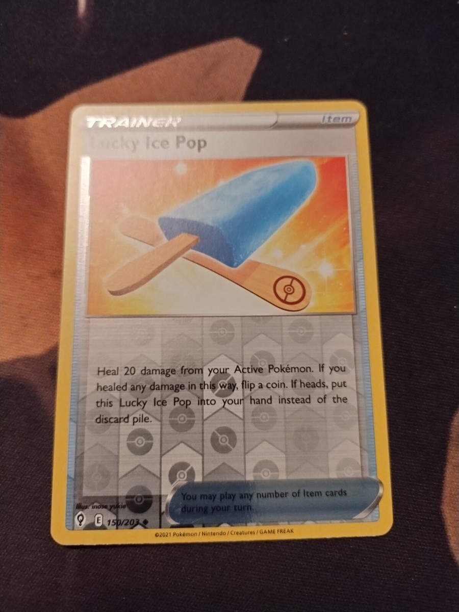 Lucky Ice Pop 150/203 SWSH07: Evolving Skies Reverse Holo