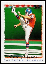 Tom Rouen, 1995 Topps, #126, Denver Broncos,