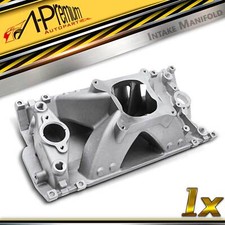 A-premium Vortec Small Block High Rise Intake Manifold Front For Chevy Aluminum