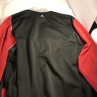 Nike Jordan 20 Years Mens Size XL Red Black Zip Up