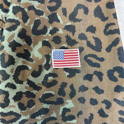 SUPREME S/S 2010 LEOPARD M-51 JACKET L Military Zip Up BDU