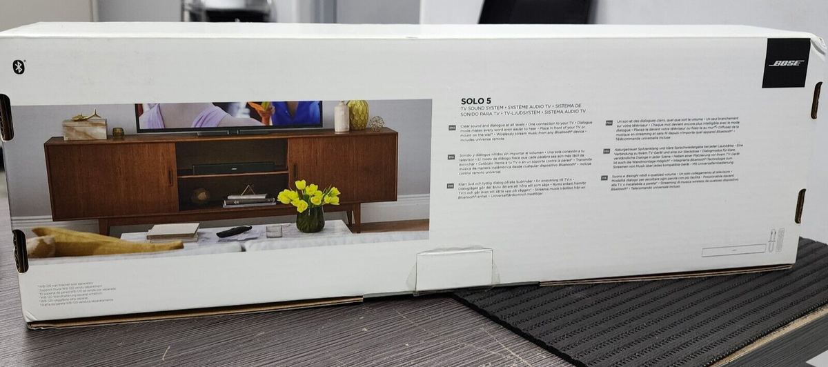 Bose Solo 5 TV Sound System - Black - Includes Remote