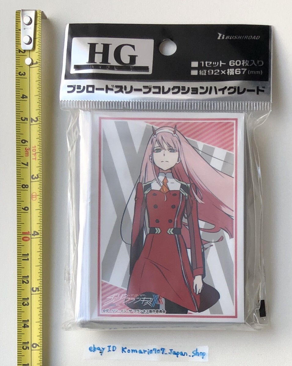 zero two card sleeves Darling in The FranXX Zero Two Card Game Character Sleeves Collection HG  Vol.1784 P.3 High Grade Anime Art : Amazon.sg: Toys main image 0