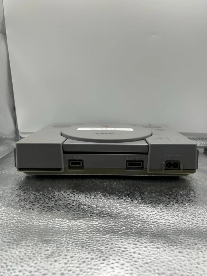 Consola de videojuegos portátil Sony PlayStation PS1 SCPH-101 gris mini delgada con HDMI Foto 3 de 4