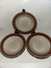 Lot 8 Strata New? Stoneware Sienna Bowls 871 (11766)