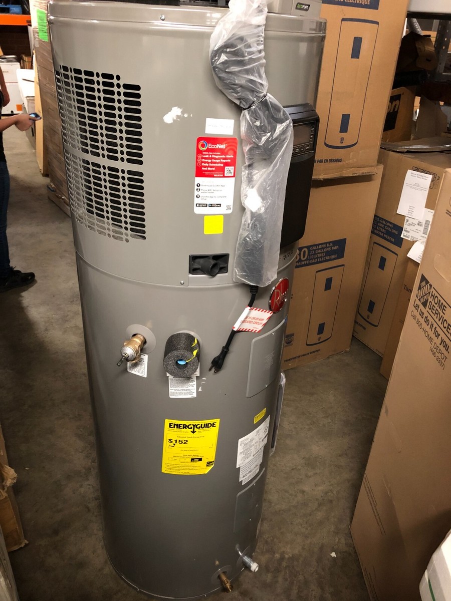 Rheem Proterra 50 GAL 120V ELECTRIC PLUG IN HYBRID WATER HEATER