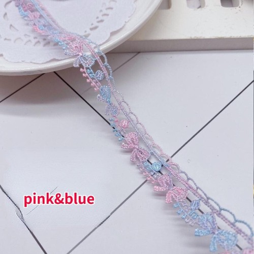 15 Yards Lace Hollow Out Ribbon Edging Bowknit Tapes Trimmings Craft Supplies - Picture 7 of 12