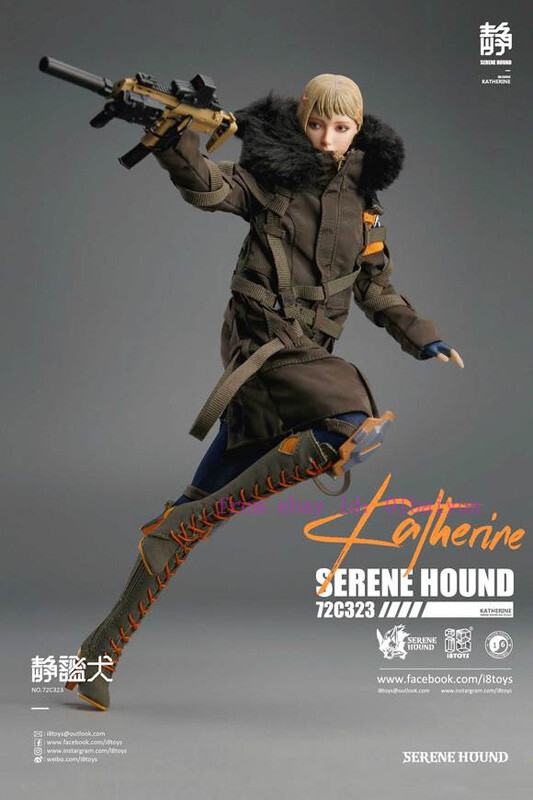I8 Toys 1/6 フィギュア Serene Hound Troop i8TOYS 1/6 Cer Serene Hound Troop Female Figure [I8-501S614C