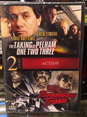 The Taking of Pelham 1 2 3 / Runaway Train (DVD) Vincent D'onofrio, Jon Voight,