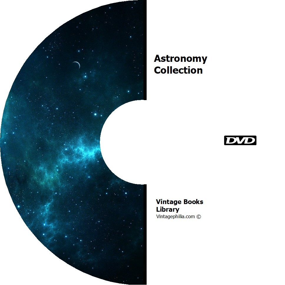 HUGE ASTRONOMY TELESCOPE LIBRARY * 220 RARE BOOKS on DVDs * 