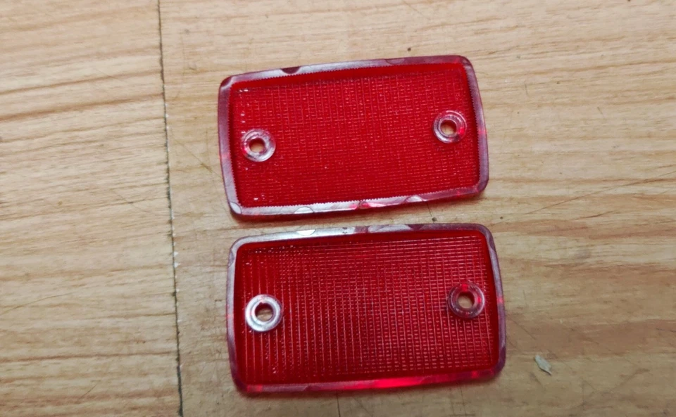 1984-1986 Nissan 300ZX Z31 OEM Courtesy Light Lens Set - Excellent Condition Foto 2 de 2