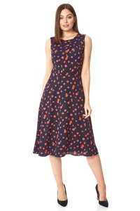 roman originals polka dot dress