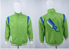 Rocawear Intercontinental Tour Satin Bomber Full Zip Jacket Boys Medium 10-12 