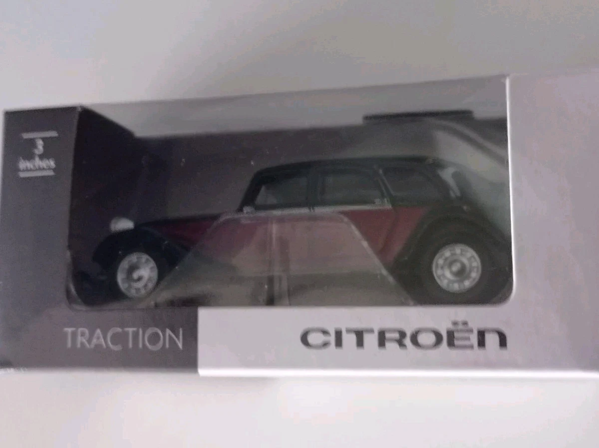 Norev Citroën Traction 15 Six Bleue - Miniature Reproduction, état Neuf, Boîte étiquetée