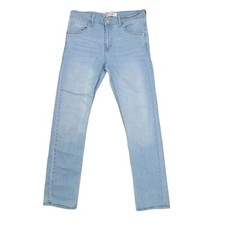 Levis Youth 502 Regular Taper Stretch Light Wash Jeans Size 16 Reg 28 x 28