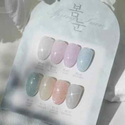 DGEL By muse Spring Snow Syrup Glitter Gel 8 Color Gel Nail Polish K-Beauty
