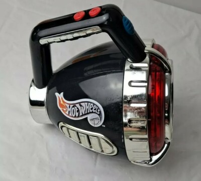 1999 Mattel Hot Wheels Talking Flashlight w/Flashing Red/White