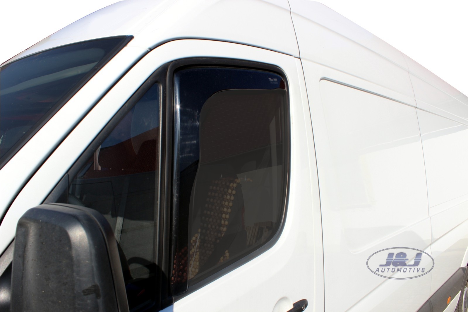 TO FIT MERCEDES SPRINTER 2006 2018 TINTED wind deflectors 2pc set