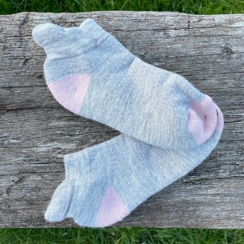 wool trainer socks