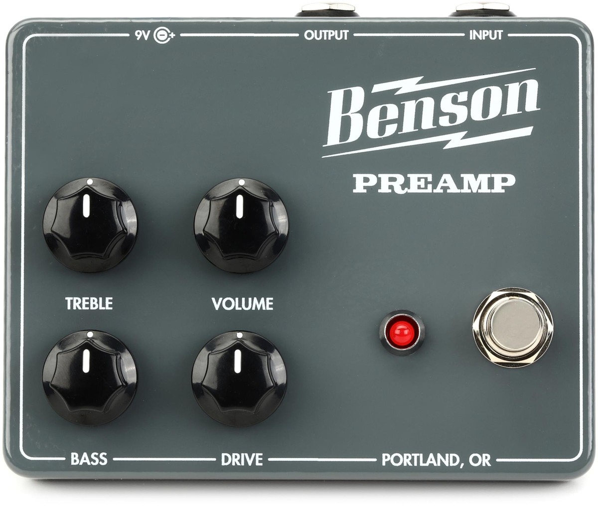 ギター Benson PREAMP Benson Preamp Pedal Champagne Sparkle Exclusive – Black Bobbin