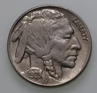 1928 5C Buffalo Nickel in Choice BU Condition, Excellent Eye Appeal, Full Luster