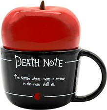 Death Note Ryuk Apple Mug ABYstyle NOT MINT Ceramic Mug with Lid