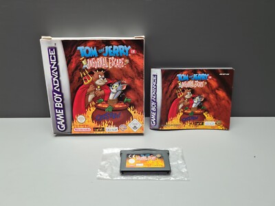 Jeu GameBoy Advance Tom And Jerry: Infurnal Escape - Version PAL - Neuf Scellé