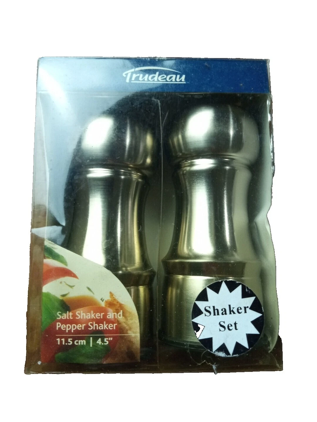 Acero Inoxidable Trudeau Salt & Pepper Sales y pimenteros