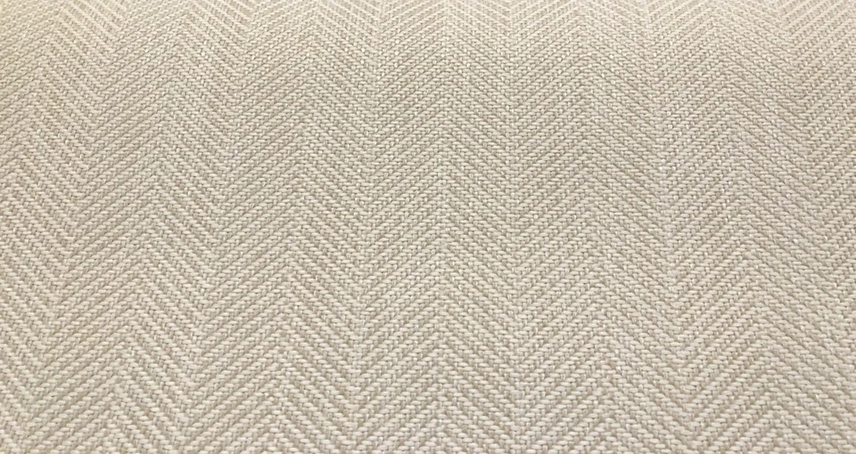 Clarence House 户外人字形织物 - OD Amalfi Off 白色 3.30 码 34523-1 — 第 2/3 张图片