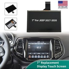 7" LCD Display Touch-Screen For 2017-2020 Jeep Compass Radio Navigation Replace