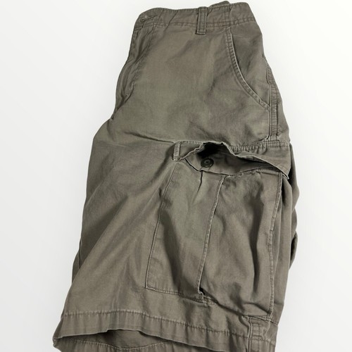 Patagonia Shorts Mens 28 Cargo Khaki Tan Cotton Long Gorpcore Hiking Camp - Picture 9 of 10