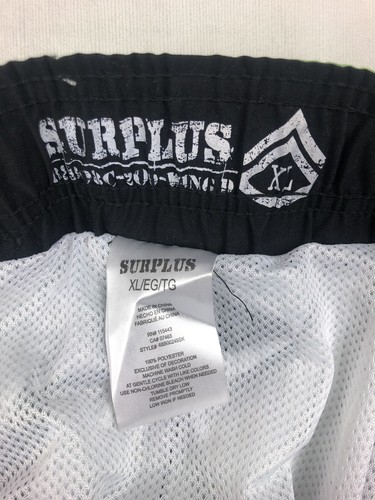Costume da bagno uomo Surplus taglia XL verde tasche con coulisse nuovo - Foto 5 di 6