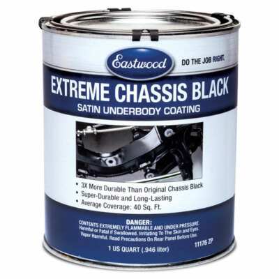 #ad Eastwood Extreme Chassis Black Satin Qt Improves Corrosion Scratches Resistant $56.99