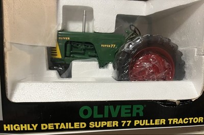 1/16 High Detail Oliver Super 77 Diesel Puller Tractor Spec Cast SCT293 in Box