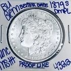 1879 S BU UNCIRCULATED MORGAN SILVER DOLLAR AUTHENTIC U.S.MINT FREESHIPPING 4322