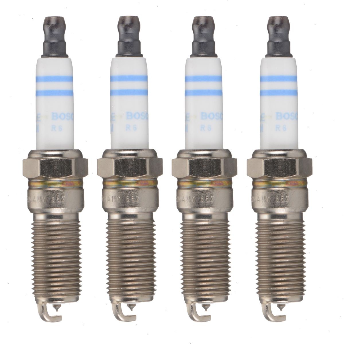 4 pc Bosch Double Iridium Spark Plugs for 2013-2017 Cadillac ATS 2.5L L4 nm