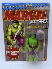 1990 Toy Biz Incredible Hulk Crushing Arm Marvel Super Heroes Action Figure New