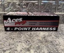 New!! Red/Black E4 Certified 5 Point Safety Harness-UTV Off Road RZR CanAm 