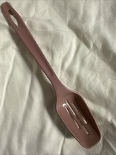 Slotted Spoon King Kraft - Mauve - 1950s 1960s Made in USA - Vintage