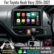 9'' Apple CarPlay Auto 6 128GB Head Unit Car radio For Toyota Noah Voxy 2014-21