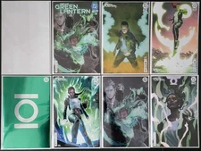 Absolute Green Lantern #1, Lot of 8 Standard Covers, NM/Better 