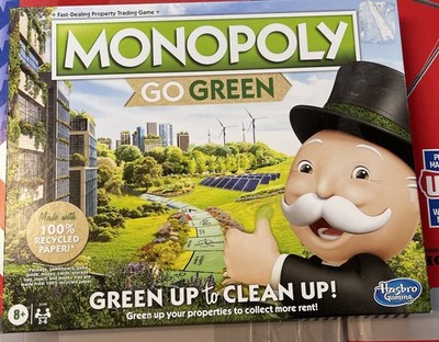 Monopoly: Go Green Edition Board Game  Sealed Never Opened