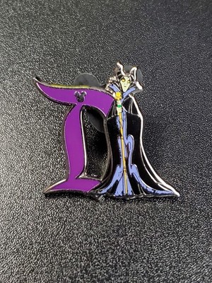 2020 Hidden Mickey Disneyland D Maleficent Villain Disney Pin DLR Rare